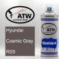 Preview: Hyundai, Cosmic Gray, RS5: 400ml Sprühdose, von ATW Autoteile West.